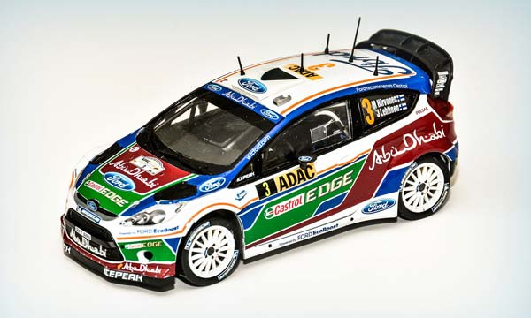 voiture Belkits Ford Fiesta WRC Rallye Allemagne