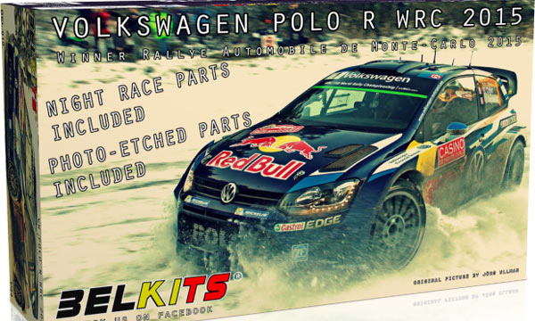 voiture Belkits Volkswagen Polo WRC 2015