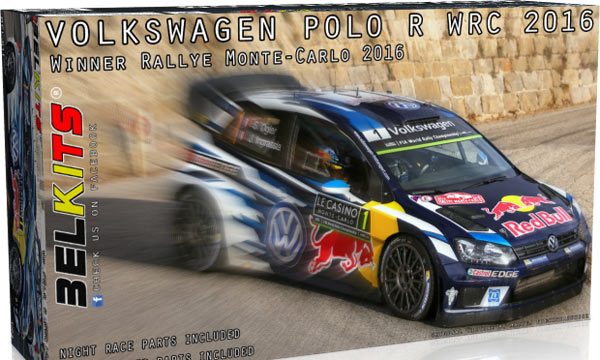 voiture Belkits Volkswagen Polo WRC 2016