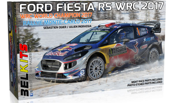 voiture Belkits Ford Fiesta RS WRC 2017 Ogier