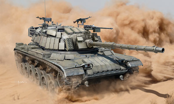 militaire Dragon M60 Blindage R&eacute;actif Israel