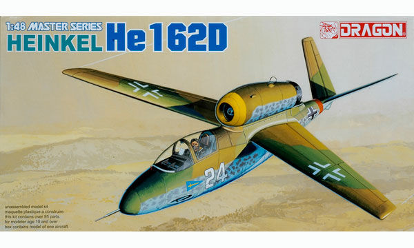 avion Dragon Heinkel He162D           