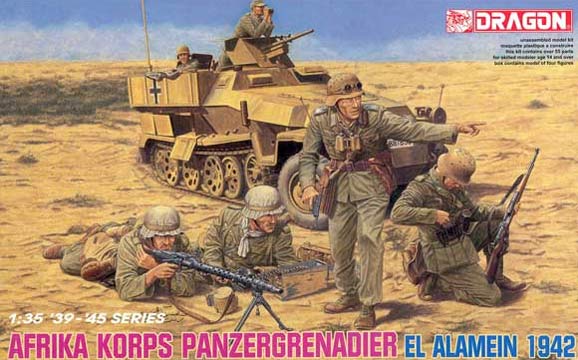 militaire Dragon Panzergrenadiers Afrika Korps 