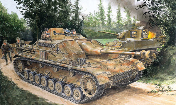 militaire Dragon StuG.IV D&eacute;but Prod. 2 in 1