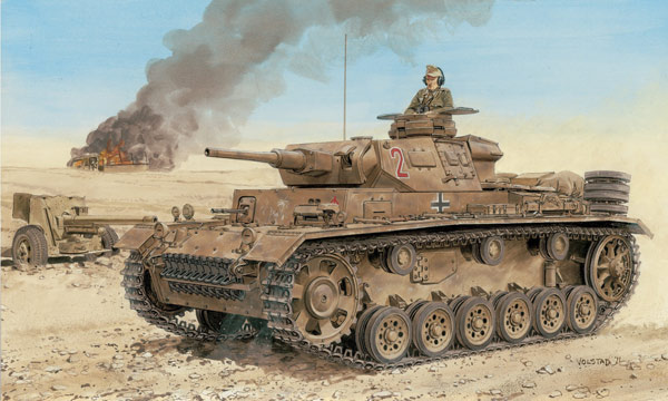militaire Dragon Panzer III Ausf.H Prod. Tardive