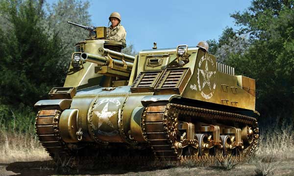 militaire Dragon US M7 Priest D&eacute;but de Production