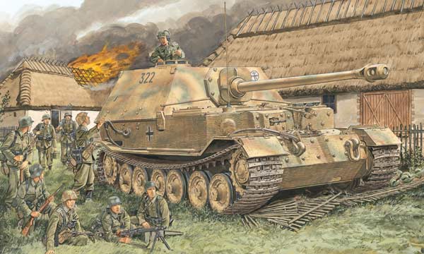 militaire Dragon Sd.Kfz.184 Elefant (2 in 1)