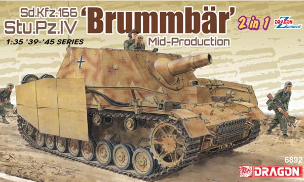 militaire Dragon Sd.Kfz.166 Brummb&auml;r (2 in 1)