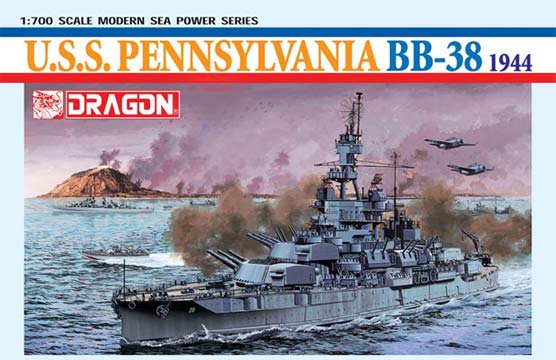 bateau Dragon USS Pennsylvania BB-38