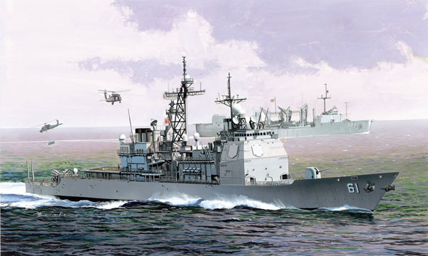 bateau Dragon USS Monterey CG-61   