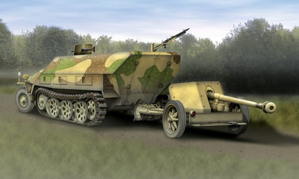 militaire Dragon Sd.Kfz.251/1 Ausf.D &amp; 8,5cm PaK