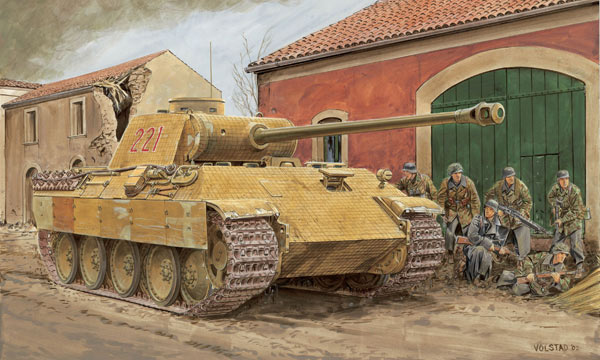 militaire Dragon Panther Ausf.A D&eacute;but de Prod.