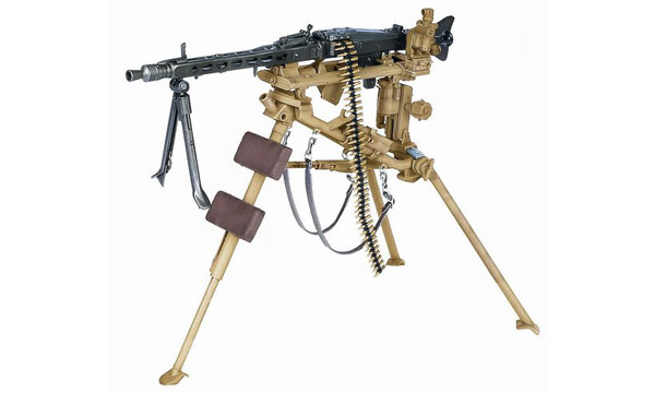 militaire Dragon Mitrailleuse Allemande MG42