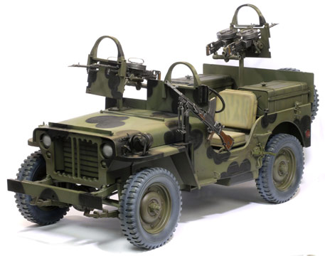 militaire Dragon Jeep SAS Front Europ&eacute;en