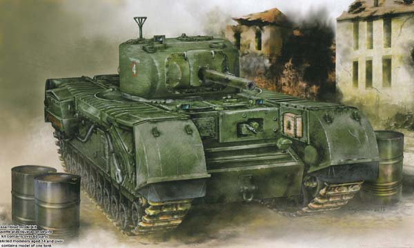 militaire Dragon Churchill Mk.IV NA75