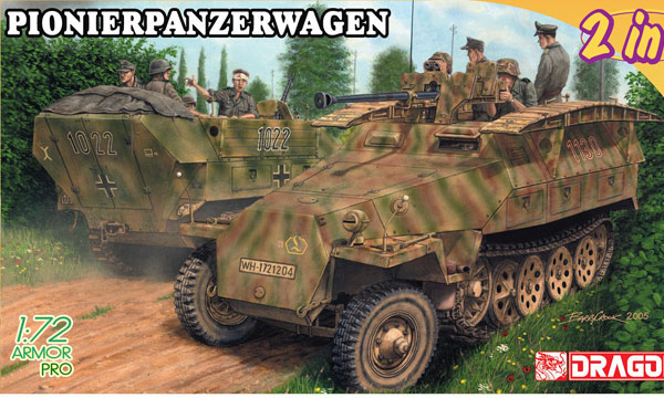 militaire Dragon Sd.Kfz.251 Ausf.D Pionier Pz.Wg.