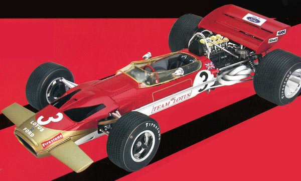 voiture Ebbro Lotus Type 49C 1970