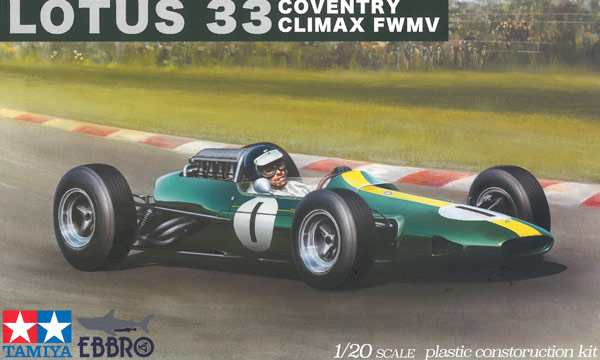 voiture Ebbro Lotus 33 Coventry Climax 1965