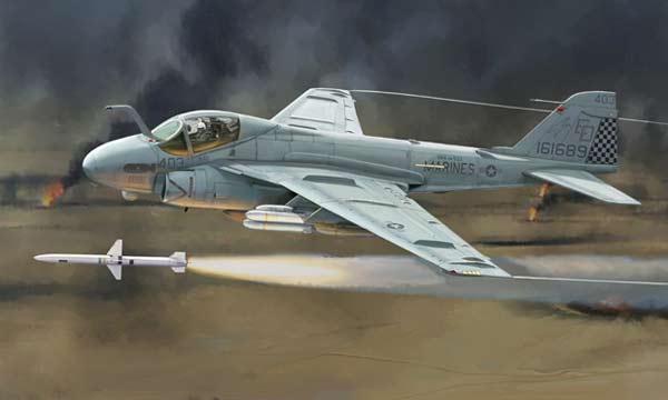 avion Italeri A-6E Intruder US Navy/USMC