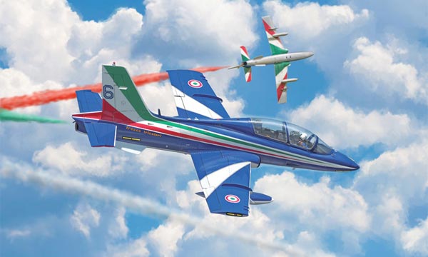 avion Italeri MB339A Frecce Tricolori 2018