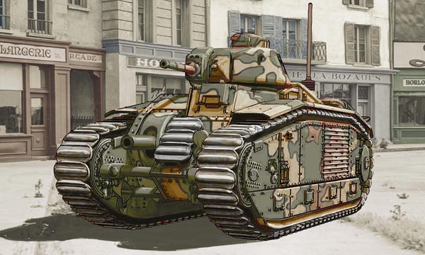 militaire Italeri Char B1