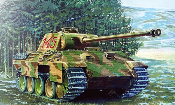militaire Italeri Panther Ausf.A