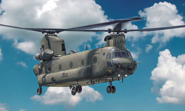 avion Italeri CH-47D Chinook (HC-1)