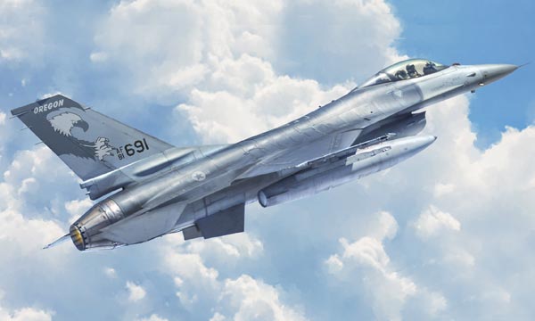 avion Italeri F-16A Fighting Falcon