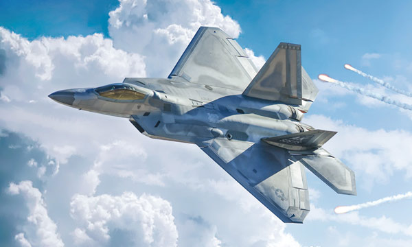 avion Italeri F-22A Raptor