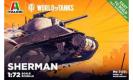 militaire Italeri Sherman World of Tanks 1/72 militaire Italeri Sherman World of Tanks 1/72