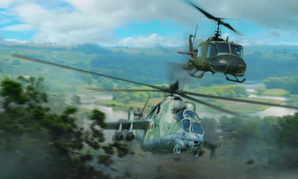 avion Italeri  MI-24D &amp; UH-1D War Thunder