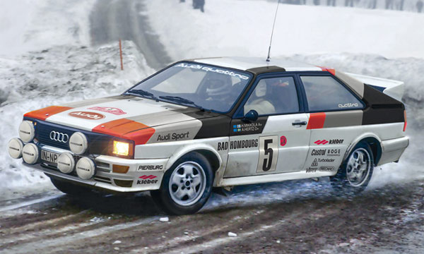 voiture Italeri Audi Quattro Rally