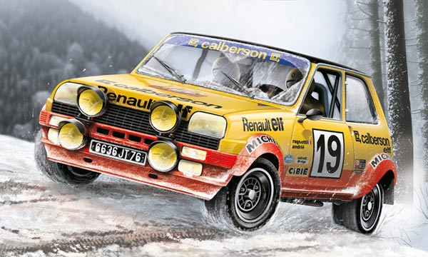 voiture Italeri Renault 5 Alpine Rally