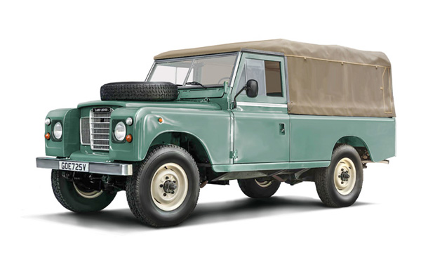 voiture Italeri Land Rover 109 LWB