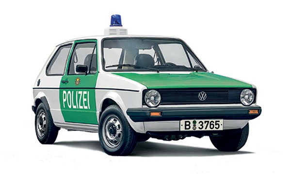 voiture Italeri VW Golf POLIZEI