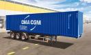 camion Italeri Remorque Container 40'