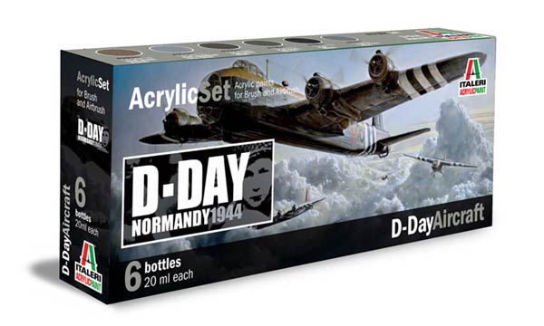 peinture Italeri Set Peintures Avions D-Day