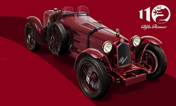 voiture Italeri Alfa Romeo 8C 2300 Roadster