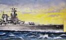 bateau Italeri Croiseur Allemand Admiral Scheer bateau Italeri Croiseur Allemand Admiral Scheer