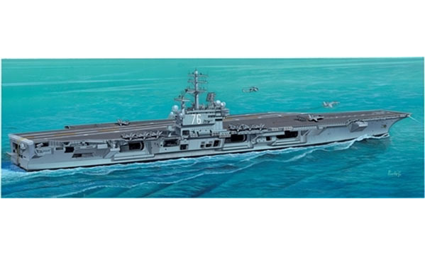 bateau Italeri Porte-avions USS R. Reagan      