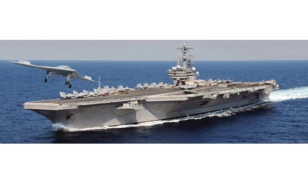 bateau Italeri USS George H.W. Bush CVN-77