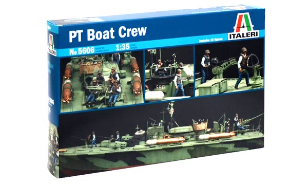 bateau Italeri Equipage PT Boat         