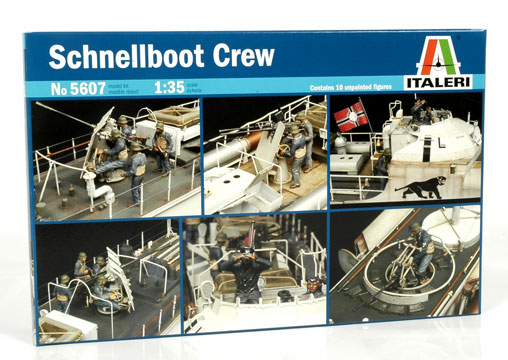 bateau Italeri Equipage Schnellboot S100       