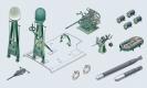 bateau Italeri Kit de Conversion PT-Boat US bateau Italeri Kit de Conversion PT-Boat US
