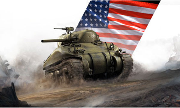 militaire Italeri M4 Sherman  &quot;World of Tanks&quot;
