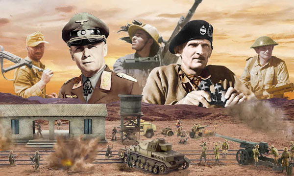 figurine Italeri Bataille &agrave; la Gare d&#039;El Alamein