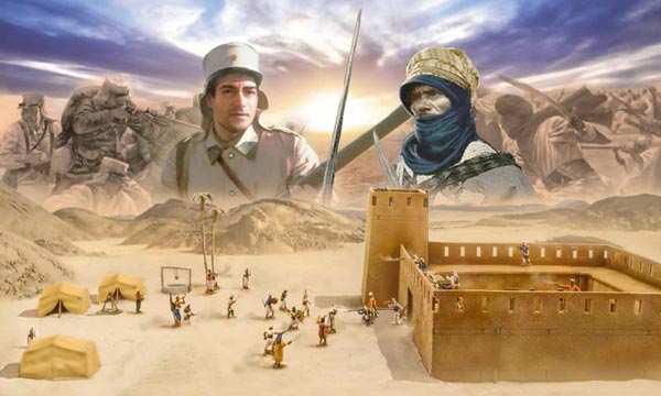figurine Italeri Beau Geste R&eacute;volte Touaregs