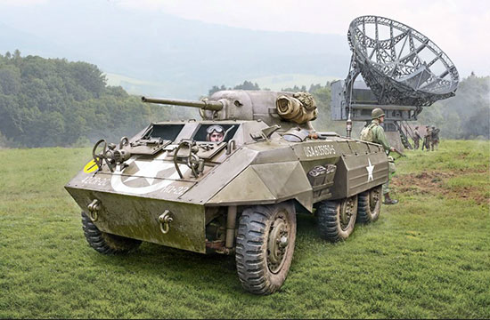 militaire Italeri M8 Greyhound          