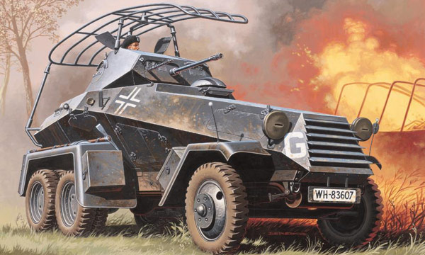 militaire Italeri Sd.Kfz.232 6-Rad