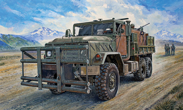 militaire Italeri M923 &quot;Hillbilly&quot; Gun Truck